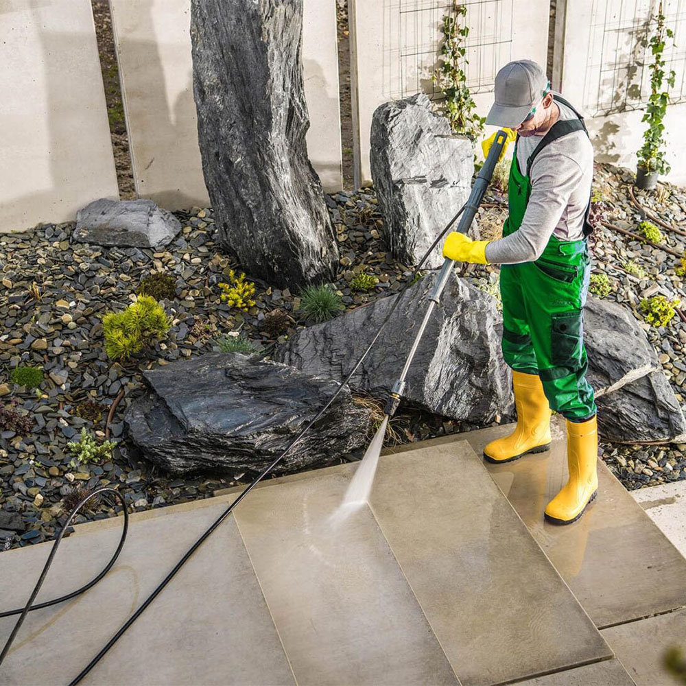 Reinigung, Pflege und Versiegelung von Stein und Beton-Oberflächen