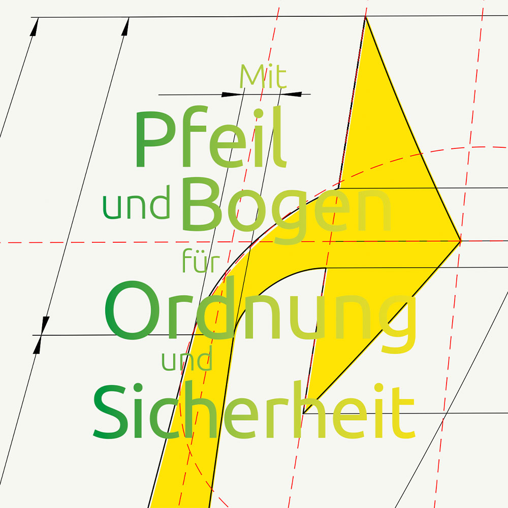 Oberflächen Markierung